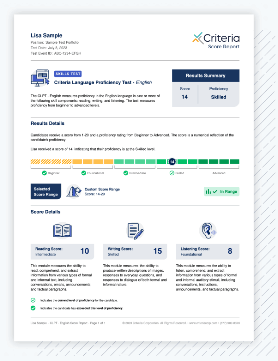 english language proficiency test score report thumbnail