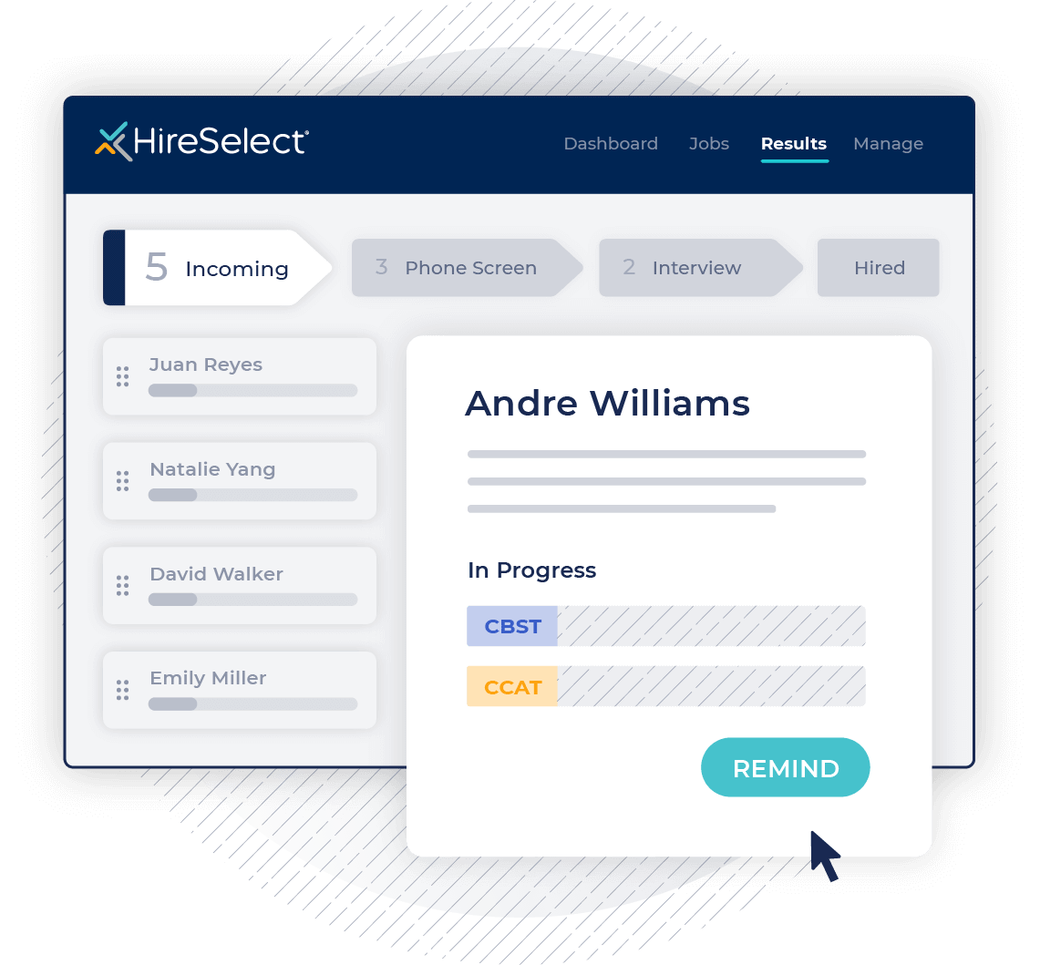Candidate Communications feature