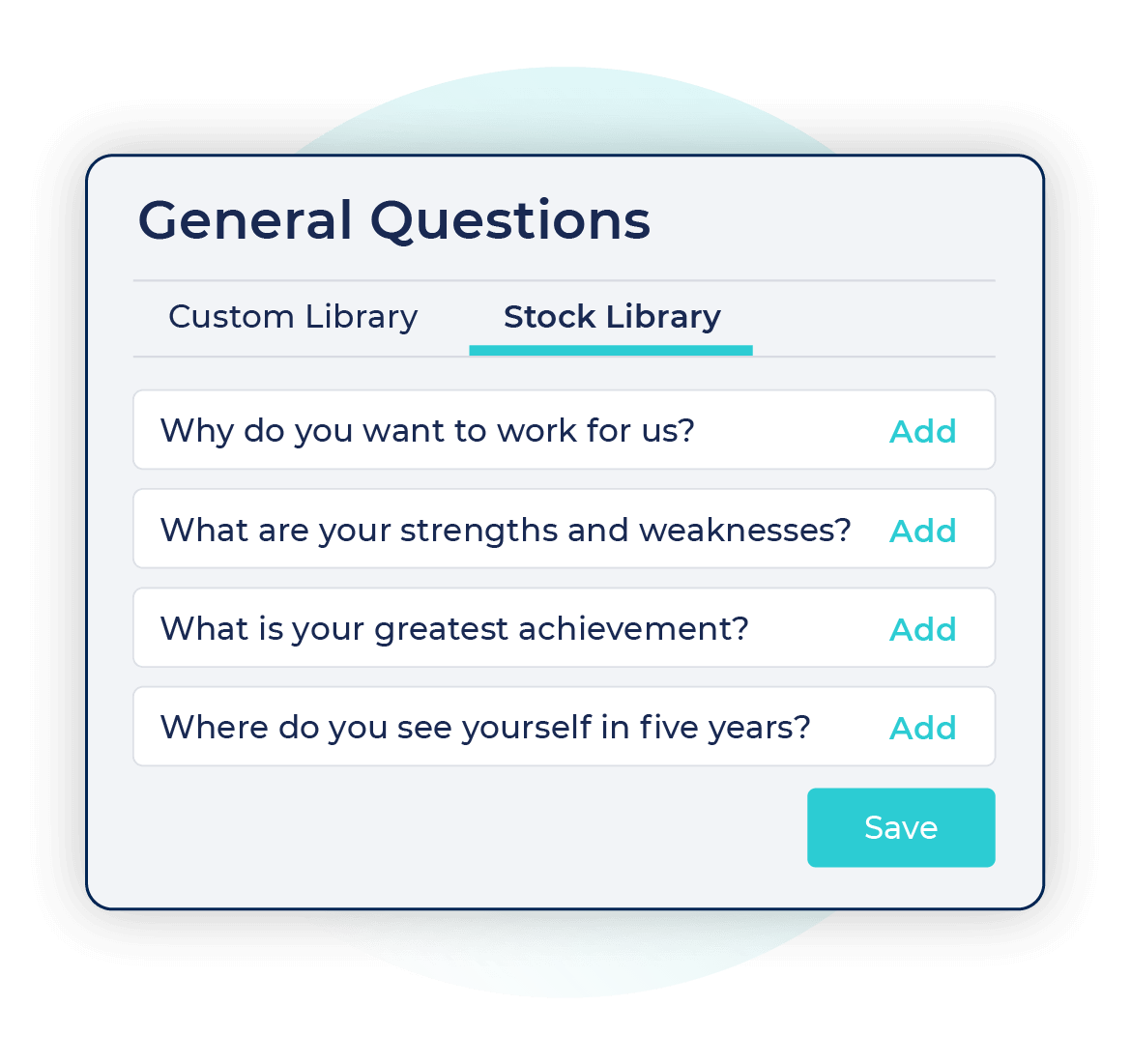 library of questions