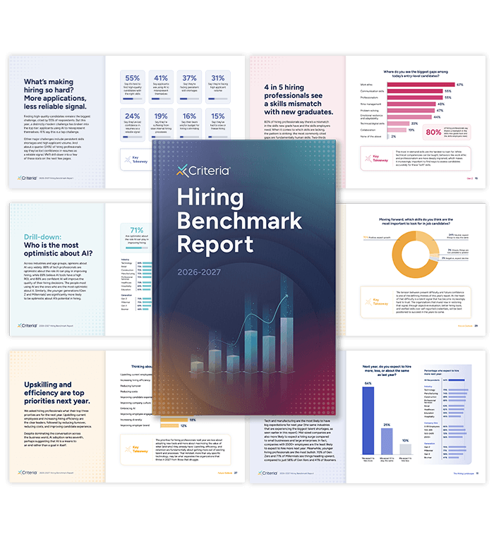 2026 criteria hiring benchmark report