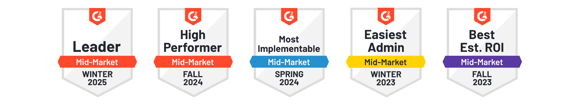 Criteria G2 Review Badges Mid Market