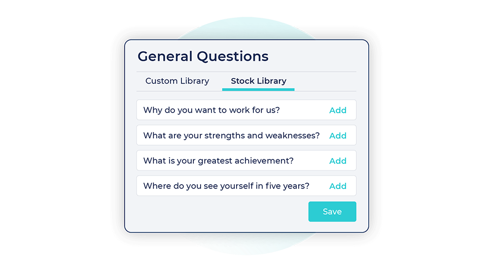 library of interview questions