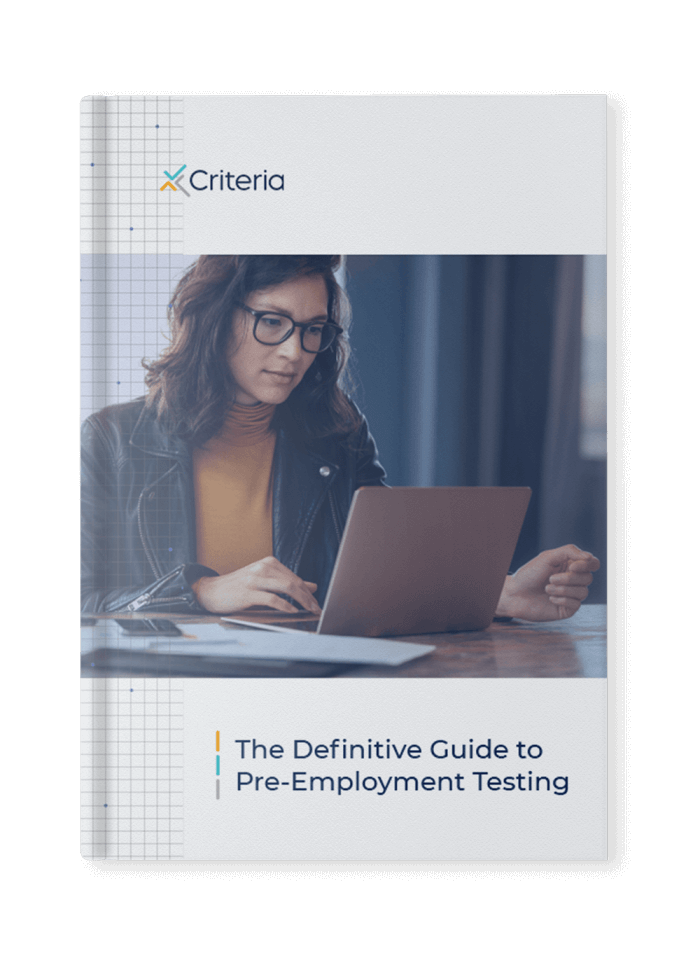 The Definitive Guide to Pre-Employment Testing Book Cover
