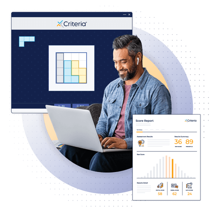 Criteria Cognify game and score report
