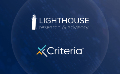 Lighthouse Research and Advisory + Criteria logo
