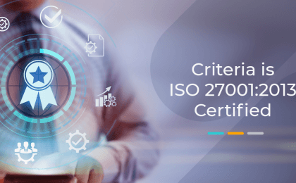 Criteria Corp is ISO27001 Certified