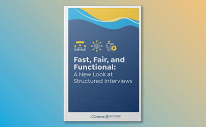 Fast, Fair, and Functional: A New Look at Structured Interviews