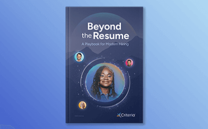 Book cover, Beyond the Resume