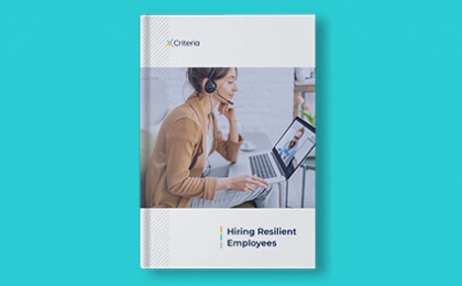 book cover - hiring resilient employees