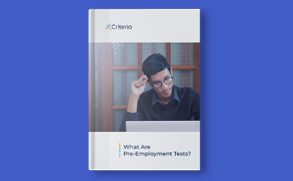 ebook What are Pre-Employment Tests? A Primer. 