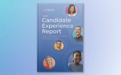 2024 Candidate Experience Report cover