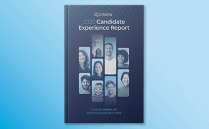 2025 Candidate Experience Report book cover