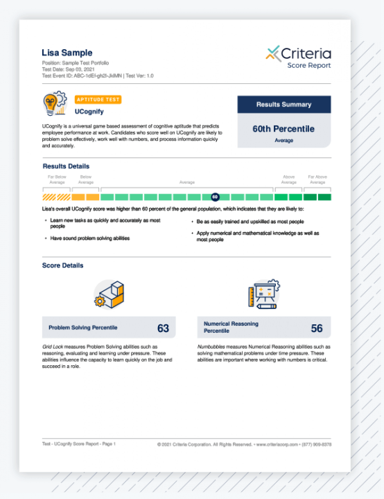 ucognify-universal-language-aptitude-test-criteria