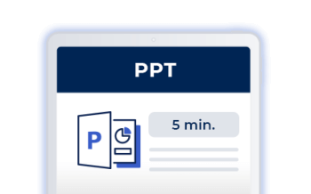 PowerPoint 5 minutes