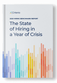 2020 Hiring Benchmark Report E-Book Cover