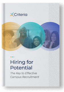 Campus Recruitment eBook cover featuring smiling graduates
